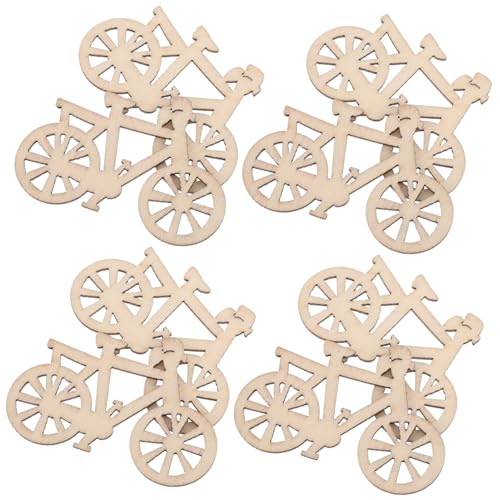 WEKAMOS 10 Stück Holz Fahrradformen Unbemalt DIY Holzscheiben für Bastelprojekte Dekoration und Kreative Anwendungen Handgefertigte Holzstücke für Erwachsene WEKAMOS 10 Stück Holz Fahrradformen Unbemalt DIY Holzscheiben für Bastelprojekte Dekoration und Kreative Anwendungen Handgefertigte Holzstücke für Erwachsene von WEKAMOS