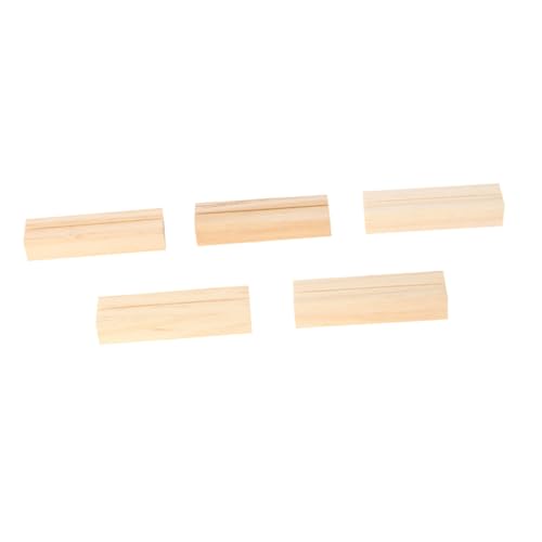 WEKAMOS 10 Stück Holz Kartenhalter Memo Clip Ständer mit Stabilem Sockel Natürlicher Holzständer für Tischkarten Notizen Visitenkarten für Büro Hochzeit Party und Dekoration WEKAMOS 10 Stück Holz Kartenhalter Memo Clip Ständer mit Stabilem Sockel Natürlicher Holzständer für Tischkarten Notizen Visitenkarten für Büro Hochzeit Party und Dekoration von WEKAMOS