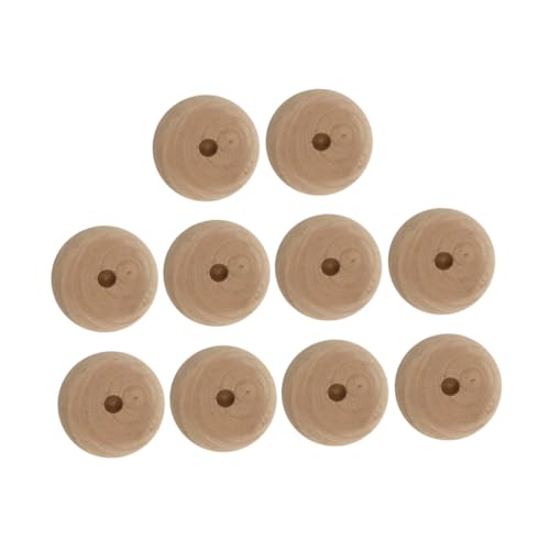 WEKAMOS 10 Stück Holz Mini Räder für DIY Spielzeugautos Handgemachte Bastelzubehör für Langlebig für Verschiedene Projekte WEKAMOS 10 Stück Holz Mini Räder für DIY Spielzeugautos Handgemachte Bastelzubehör für Langlebig für Verschiedene Projekte von WEKAMOS