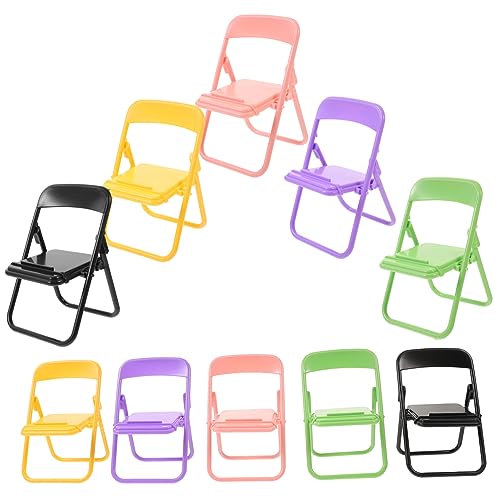 WEKAMOS 10 Stück Mini Möbel Winzige Möbel Mini-Stuhl-Modell Mini-möbelmodell Miniatur-stuhlmodell Winzige Stuhlstütze Faltbar Hoch Mobiltelefonständer Dolly Mini-Telefon Für Pp WEKAMOS 10 Stück Mini Möbel Winzige Möbel Mini-Stuhl-Modell Mini-möbelmodell Miniatur-stuhlmodell Winzige Stuhlstütze Faltbar Hoch Mobiltelefonständer Dolly Mini-Telefon Für Pp von WEKAMOS
