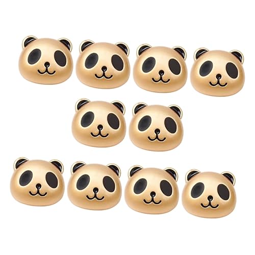 WEKAMOS 10 Stück Panda Design Lose Perlen für DIY Haarschmuck Armbänder und Schlüsselanhänger Langlebige Bastelmaterialien Hochwertigem für Kreative Projekte und WEKAMOS 10 Stück Panda Design Lose Perlen für DIY Haarschmuck Armbänder und Schlüsselanhänger Langlebige Bastelmaterialien Hochwertigem für Kreative Projekte und von WEKAMOS
