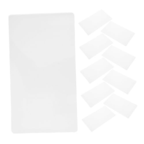 WEKAMOS 10 Stück Pen Mat Teiliges PVC Transparentboard für Druckstifte zum Nachzeichnen und Kreativen Gestalten für Ihre Künstlerischen Projekte WEKAMOS 10 Stück Pen Mat Teiliges PVC Transparentboard für Druckstifte zum Nachzeichnen und Kreativen Gestalten für Ihre Künstlerischen Projekte von WEKAMOS