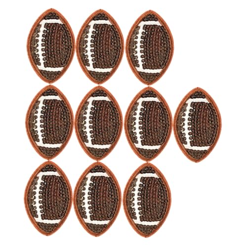 WEKAMOS 10 Stück Rugby Pailletten Bügelbilder Gestickte Applikationen für Kleidung Jeans Hüte Sportliche Aufnäher zum Aufbügeln Einfache DIY Verzierung Langlebig und Vielseitig WEKAMOS 10 Stück Rugby Pailletten Bügelbilder Gestickte Applikationen für Kleidung Jeans Hüte Sportliche Aufnäher zum Aufbügeln Einfache DIY Verzierung Langlebig und Vielseitig von WEKAMOS