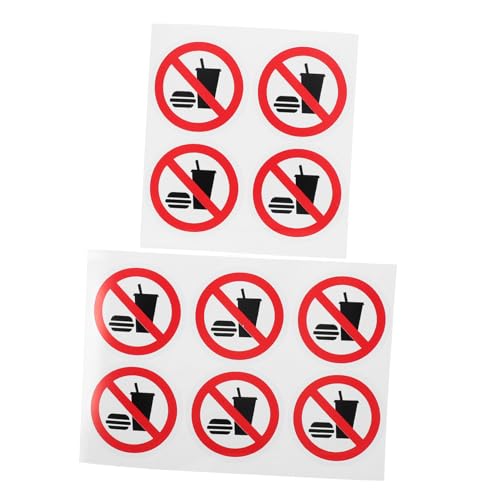 WEKAMOS 10 Stück Sicherheitsaufkleber für Werkstätten Runde Warnlabels Lebensmittel oder Getränke Wetterfeste Decals für Sicherheitsanwendungen Fabriken und Werkstätten WEKAMOS 10 Stück Sicherheitsaufkleber für Werkstätten Runde Warnlabels Lebensmittel oder Getränke Wetterfeste Decals für Sicherheitsanwendungen Fabriken und Werkstätten von WEKAMOS
