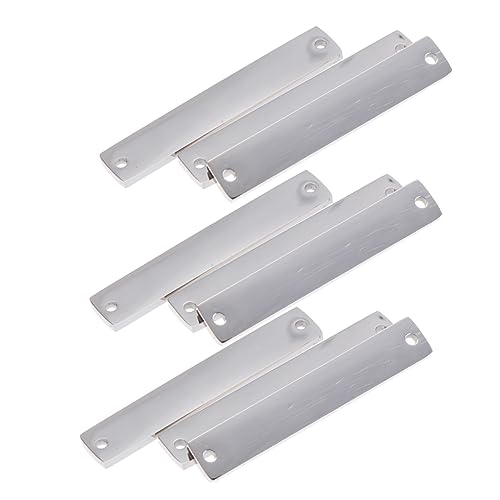 WEKAMOS 10 Stück Spiegel Doppel Loch Verbindungselemente für DIY Schmuckzubehör Hochwertige Hängedekorationen für Anhänger Schlüsselanhänger und Mehr Silber WEKAMOS 10 Stück Spiegel Doppel Loch Verbindungselemente für DIY Schmuckzubehör Hochwertige Hängedekorationen für Anhänger Schlüsselanhänger und Mehr Silber von WEKAMOS