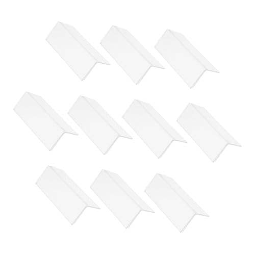 WEKAMOS 10 Stück Teiliges Acryl Selbstklebend Klare Preisschildhalter für Regale Tisch tag display Langlebig Einfache Anbringung für Supermarkt und Ladenorganisation WEKAMOS 10 Stück Teiliges Acryl Selbstklebend Klare Preisschildhalter für Regale Tisch tag display Langlebig Einfache Anbringung für Supermarkt und Ladenorganisation von WEKAMOS