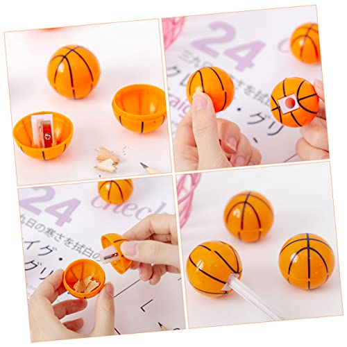 WEKAMOS 10 Stück Teiliges Basketball Spitzern für Tragbare Sichere Bleistiftspitzer mit Glatter Oberfläche Präziser Spitzenanpassung für Schule und Büro WEKAMOS 10 Stück Teiliges Basketball Spitzern für Tragbare Sichere Bleistiftspitzer mit Glatter Oberfläche Präziser Spitzenanpassung für Schule und Büro von WEKAMOS