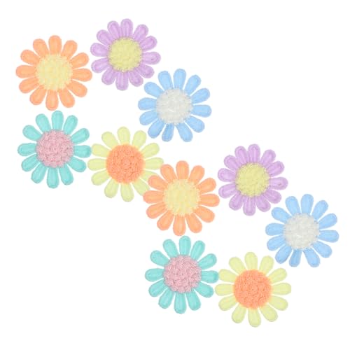 WEKAMOS 10 Stück Teiliges Bestickte Blumen Applikationen Handgefertigte Patches in Bunten Farben Sichere DIY Dekoration für Kleidung Taschen Haaraccessoires und Bastelprojekte WEKAMOS 10 Stück Teiliges Bestickte Blumen Applikationen Handgefertigte Patches in Bunten Farben Sichere DIY Dekoration für Kleidung Taschen Haaraccessoires und Bastelprojekte von WEKAMOS