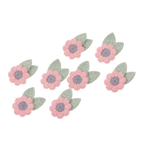 WEKAMOS 10 Stück Teiliges Bestickte Blumen Patches mit Blättern Farbecht und Langlebig für DIY Kleidung T Shirts Kleider Leichte Applikationen zum Aufnähen in Rosa WEKAMOS 10 Stück Teiliges Bestickte Blumen Patches mit Blättern Farbecht und Langlebig für DIY Kleidung T Shirts Kleider Leichte Applikationen zum Aufnähen in Rosa von WEKAMOS