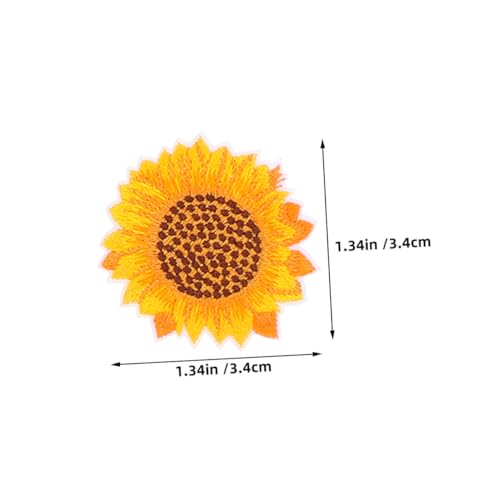 WEKAMOS 10 Stück Teiliges Bestickte Bügelpatches Sonnenblume zum Aufbügeln und Reparieren von Kleidung Jeans Taschen Hüten und Schuhen DIY Dekoration und Flicken WEKAMOS 10 Stück Teiliges Bestickte Bügelpatches Sonnenblume zum Aufbügeln und Reparieren von Kleidung Jeans Taschen Hüten und Schuhen DIY Dekoration und Flicken von WEKAMOS