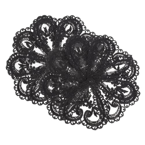 WEKAMOS 10 Stück Teiliges Bestickte Herz applikationen aus Schwarzer Organzaspitze DIY nähflicken zum Aufnähen Modische Herzform zum Reparieren und Verzieren von Kleidung Taschen und WEKAMOS 10 Stück Teiliges Bestickte Herz applikationen aus Schwarzer Organzaspitze DIY nähflicken zum Aufnähen Modische Herzform zum Reparieren und Verzieren von Kleidung Taschen und von WEKAMOS