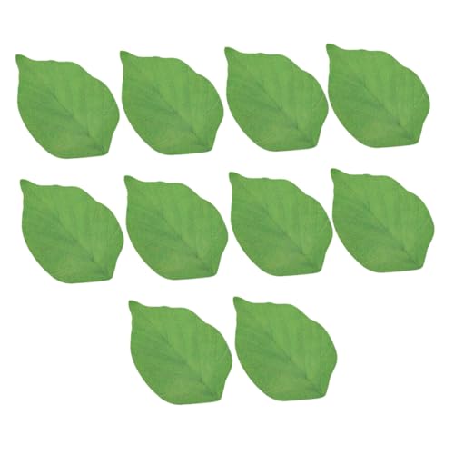 WEKAMOS 10 Stück Teiliges Blattform Haftnotizen Abreißbare Selbstklebende Memo Pads Kreatives Design für Büro Schule und Zuhause Farbige Notizzettel für Einfache Organisation und Planung von WEKAMOS