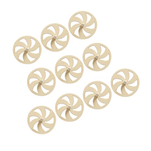 WEKAMOS 10 Stück Teiliges DIY Holz zum Bemalen für Unfertige Holzgyroskope Kreativität und Motorischen Fähigkeiten für Bastelprojekte und Spielmöglichkeiten Drinnen WEKAMOS 10 Stück Teiliges DIY Holz zum Bemalen für Unfertige Holzgyroskope Kreativität und Motorischen Fähigkeiten für Bastelprojekte und Spielmöglichkeiten Drinnen von WEKAMOS