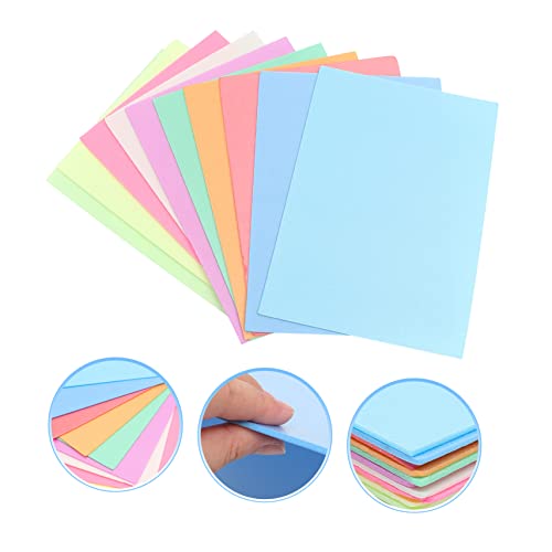 WEKAMOS 10 Stück Teiliges DIY Malset Dicke Zeichenplatten Farbige Bastelblöcke Langlebig und Sicher für Kreative und Bastelprojekte WEKAMOS 10 Stück Teiliges DIY Malset Dicke Zeichenplatten Farbige Bastelblöcke Langlebig und Sicher für Kreative und Bastelprojekte von WEKAMOS