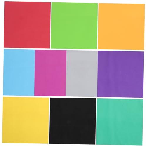 WEKAMOS 10 Stück Teiliges EVA Schaumpapier Dicke Flexible Bastelplatten Bunte Farben Scrapbooking DIY Handwerksmaterial für Blumen Hintergrund Karton Dekoration WEKAMOS 10 Stück Teiliges EVA Schaumpapier Dicke Flexible Bastelplatten Bunte Farben Scrapbooking DIY Handwerksmaterial für Blumen Hintergrund Karton Dekoration von WEKAMOS