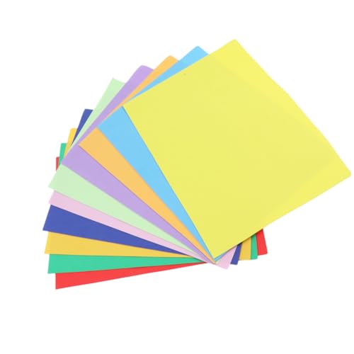 WEKAMOS 10 Stück Teiliges Farbige EVA Schaumstoffplatten für Flexible Bastelbögen aus Schaumstoffpapier Sicher und Leicht Zuschneidbar für DIY Handwerk Schulprojekte und Basteln zu Hause WEKAMOS 10 Stück Teiliges Farbige EVA Schaumstoffplatten für Flexible Bastelbögen aus Schaumstoffpapier Sicher und Leicht Zuschneidbar für DIY Handwerk Schulprojekte und Basteln zu Hause von WEKAMOS