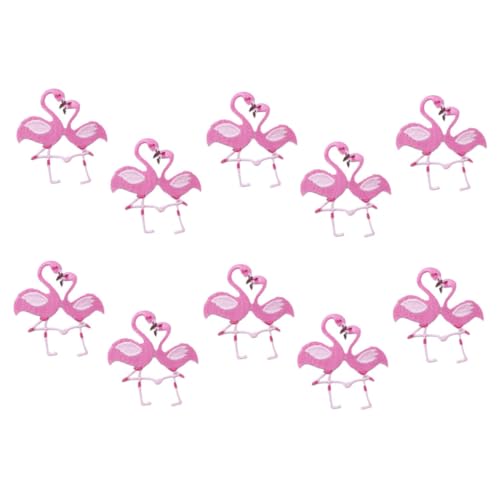 WEKAMOS 10 Stück Teiliges Flamingo Aufnäher aus Besticktem Bügelfest Aufnähen Dekorative Applikationen für Kleidung Rucksäcke Hüte Langlebige DIY Reparaturflicken Hautfreundlich WEKAMOS 10 Stück Teiliges Flamingo Aufnäher aus Besticktem Bügelfest Aufnähen Dekorative Applikationen für Kleidung Rucksäcke Hüte Langlebige DIY Reparaturflicken Hautfreundlich von WEKAMOS