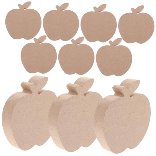 WEKAMOS 10 Stück Teiliges Halloween Deko aus Holz Apfelförmige Blanko Holzanhänger für DIY Bastelprojekte Stabile Glatte Holzscheiben als Tischdeko für Kreative Herbst und Halloween WEKAMOS 10 Stück Teiliges Halloween Deko aus Holz Apfelförmige Blanko Holzanhänger für DIY Bastelprojekte Stabile Glatte Holzscheiben als Tischdeko für Kreative Herbst und Halloween von WEKAMOS