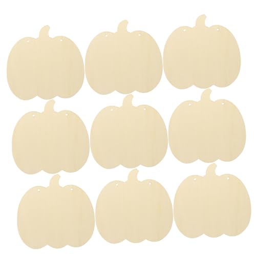 WEKAMOS 10 Stück Teiliges Holzspäne Kürbisform Glatte DIY Holzteile für Halloween Basteln Unbemalte Holzscheiben für Kreative Kürbisdekorationen und Handwerksprojekte WEKAMOS 10 Stück Teiliges Holzspäne Kürbisform Glatte DIY Holzteile für Halloween Basteln Unbemalte Holzscheiben für Kreative Kürbisdekorationen und Handwerksprojekte von WEKAMOS