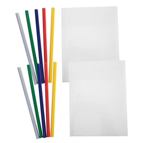 WEKAMOS 10 Stück Teiliges Kunststoff Schiebeordner Robuster Dokumentenordner mit Schiebestab Vielseitiger Folder Binder für Büro und Schulbedarf Farbige Organizerclips Langlebig und WEKAMOS 10 Stück Teiliges Kunststoff Schiebeordner Robuster Dokumentenordner mit Schiebestab Vielseitiger Folder Binder für Büro und Schulbedarf Farbige Organizerclips Langlebig und von WEKAMOS
