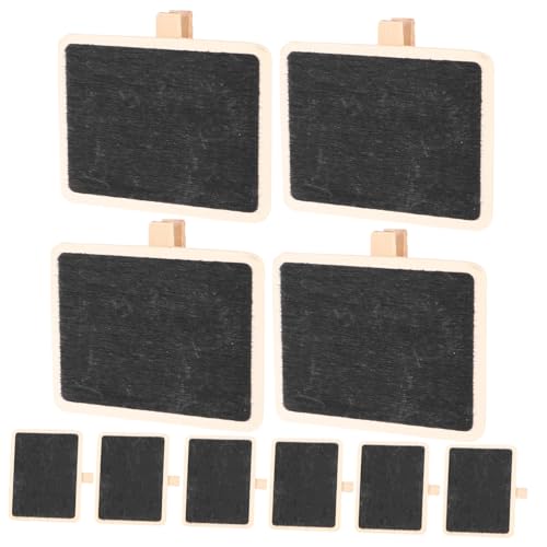 WEKAMOS 10 Stück Teiliges Mini Holz Clips mit Kreidetafelfunktion Kreative Kleine Nachrichtentafel zum Beschriften für Fotos Notizen Memokarten im Büro und Zuhause WEKAMOS 10 Stück Teiliges Mini Holz Clips mit Kreidetafelfunktion Kreative Kleine Nachrichtentafel zum Beschriften für Fotos Notizen Memokarten im Büro und Zuhause von WEKAMOS
