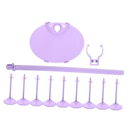 WEKAMOS 10 Stück Teiliges Puppenständer Stabile Vertikale Halterung für Puppen Rutschfester Displayständer mit Flachem Boden Sicherer Halt für Sammlerfiguren Geeignet für Zuhause und Shop von WEKAMOS