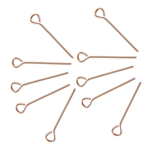 WEKAMOS 10 Stück Teiliges Silber Ohrschmuck Nadel DIY Schmuckherstellung Augenstifte für Perlen Auffädeln Armbänder Halsketten Ohrringe Zubehör WEKAMOS 10 Stück Teiliges Silber Ohrschmuck Nadel DIY Schmuckherstellung Augenstifte für Perlen Auffädeln Armbänder Halsketten Ohrringe Zubehör von WEKAMOS