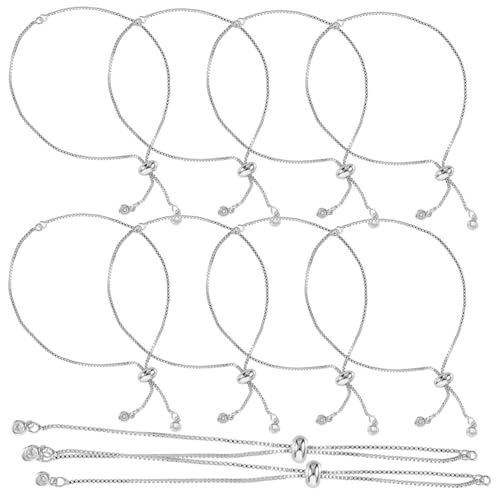 WEKAMOS 10 Stück Teiliges Verstellbares DIY Armband für Frauen Geometrische Schmuckdekoration mit Individuellem Charme zum Selbstgestalten oder Verschenken WEKAMOS 10 Stück Teiliges Verstellbares DIY Armband für Frauen Geometrische Schmuckdekoration mit Individuellem Charme zum Selbstgestalten oder Verschenken von WEKAMOS