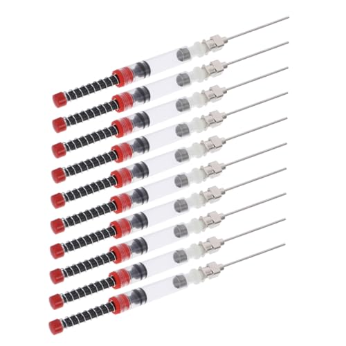 WEKAMOS 10 Stück Tintenabsorber Feder -Tinten -Konverternadel Stifttinte Nachfüllnadel Tintenkonverteradapter Tintenzubehör für Füllfederhalter Haustier -Fütterungsnadel Pen-Nadeln Plastik WEKAMOS 10 Stück Tintenabsorber Feder -Tinten -Konverternadel Stifttinte Nachfüllnadel Tintenkonverteradapter Tintenzubehör für Füllfederhalter Haustier -Fütterungsnadel Pen-Nadeln Plastik von WEKAMOS