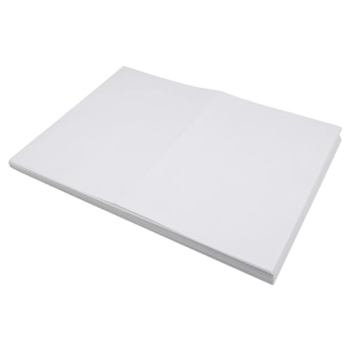 WEKAMOS 100 Blatt Bedruckbares Selbstklebendes Etikettenpapier Oberflächenmatt Beidseitig Bedruckbar Temperaturbeständig Vielseitig für DIY Aufkleber und Adressetiketten von WEKAMOS