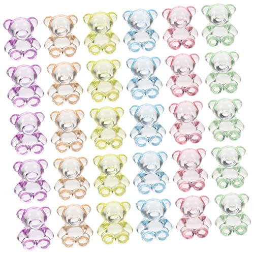 WEKAMOS 100 Stück Acryl Bär Perlen DIY Schmuck Bastelperlen Süße Bär Charm Perlen für Haarbänder Kreative Bastelmaterialien Gemischte Farben für Armbänder und Schmuckherstellung WEKAMOS 100 Stück Acryl Bär Perlen DIY Schmuck Bastelperlen Süße Bär Charm Perlen für Haarbänder Kreative Bastelmaterialien Gemischte Farben für Armbänder und Schmuckherstellung von WEKAMOS
