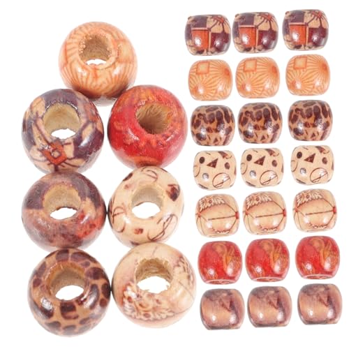WEKAMOS 100 Stück Bunte Holzperlen für Zöpfe und Dreadlocks Robuste DIY Haarperlen aus Holz für Flechtfrisuren Makramee Schmuck Zubehör für Haarschmuck und Bastelprojekte WEKAMOS 100 Stück Bunte Holzperlen für Zöpfe und Dreadlocks Robuste DIY Haarperlen aus Holz für Flechtfrisuren Makramee Schmuck Zubehör für Haarschmuck und Bastelprojekte von WEKAMOS