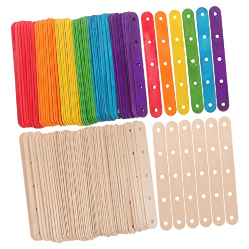 WEKAMOS 100 Stück Bunte Holzstäbchen für DIY Bastelprojekte Farbige Naturfarbene Eisstiele für Kinderhandwerk Gruppenaktivitäten und Schulprojekte WEKAMOS 100 Stück Bunte Holzstäbchen für DIY Bastelprojekte Farbige Naturfarbene Eisstiele für Kinderhandwerk Gruppenaktivitäten und Schulprojekte von WEKAMOS