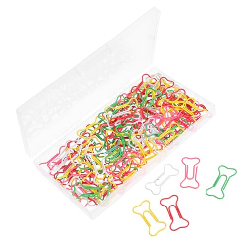 WEKAMOS 100 Stück Bunte Metallische Büroklammern Knochenform Kreative Lesezeichen Clips für Schule Büro Projekte mit Aufbewahrungsbox Langlebig Stilvoll Praktisch WEKAMOS 100 Stück Bunte Metallische Büroklammern Knochenform Kreative Lesezeichen Clips für Schule Büro Projekte mit Aufbewahrungsbox Langlebig Stilvoll Praktisch von WEKAMOS