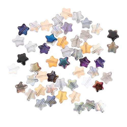 WEKAMOS 100 Stück Fünfzackige Stern Perlen Bunte Glitzerperlen für Schmuckherstellung DIY Armbänder Halsketten Schlüsselanhänger Bastelperlen Erwachsene WEKAMOS 100 Stück Fünfzackige Stern Perlen Bunte Glitzerperlen für Schmuckherstellung DIY Armbänder Halsketten Schlüsselanhänger Bastelperlen Erwachsene von WEKAMOS