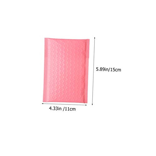 WEKAMOS 100 Stück Gepolsterte Versandtaschen mit Dicken Luftpolstern Reißfestes PE Material Selbstklebend Kleine Versandbeutel für Geschenkverpackung für Kleinunternehmen Rosa WEKAMOS 100 Stück Gepolsterte Versandtaschen mit Dicken Luftpolstern Reißfestes PE Material Selbstklebend Kleine Versandbeutel für Geschenkverpackung für Kleinunternehmen Rosa von WEKAMOS