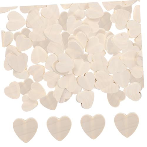 WEKAMOS 100 Stück Herz Holzperlen DIY Spacer Perlen für Schmuckherstellung Herzförmige Holzperlen für Armbänder Halsketten Ohrringe Romantische Bastelperlen Valentinstag Zubehör WEKAMOS 100 Stück Herz Holzperlen DIY Spacer Perlen für Schmuckherstellung Herzförmige Holzperlen für Armbänder Halsketten Ohrringe Romantische Bastelperlen Valentinstag Zubehör von WEKAMOS