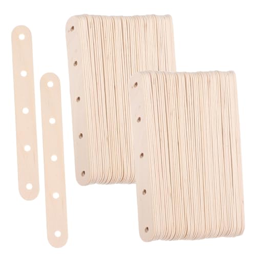 WEKAMOS 100 Stück Holzstäbchen mit Löchern für Cake Pops und Lutscher Diy Bastelprojekte mit Robusten Vorgebohrten Sticks für Desserts für Erwachsene WEKAMOS 100 Stück Holzstäbchen mit Löchern für Cake Pops und Lutscher Diy Bastelprojekte mit Robusten Vorgebohrten Sticks für Desserts für Erwachsene von WEKAMOS