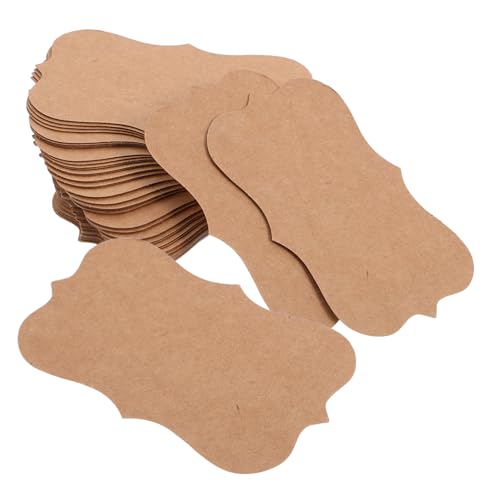 WEKAMOS 100 Stück Kleine Blanko Karteikarten aus Kraftpapier Vielseitig Beschreibbare Notizkarten Praktische Mini indexkarten für Einladungen Rezepte Organisation und Hochzeit Handliche von WEKAMOS