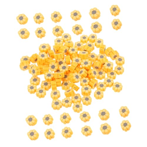 WEKAMOS 100 Stück Polymer Clay Spacer Beads Gelb Weiche Lose Perlen DIY Schmuckherstellung Armband Halskette Zubehör Basteln WEKAMOS 100 Stück Polymer Clay Spacer Beads Gelb Weiche Lose Perlen DIY Schmuckherstellung Armband Halskette Zubehör Basteln von WEKAMOS