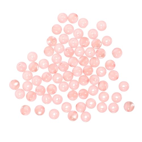 WEKAMOS 100 Stück Rosa Katzenaugen Resin Rundperlen DIY Schmuckherstellung Zubehör Lose Spacer Perlen für Halsketten Armbänder Basteln Langlebig und Farbbeständig WEKAMOS 100 Stück Rosa Katzenaugen Resin Rundperlen DIY Schmuckherstellung Zubehör Lose Spacer Perlen für Halsketten Armbänder Basteln Langlebig und Farbbeständig von WEKAMOS