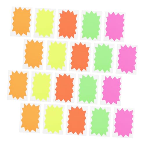 WEKAMOS 100 Stück Schild Verkaufsaufkleber Für Einzelhandelsgeschäfte Verkaufspreisschild Preisaufkleber Für Den Einzelhandel Werbeschilder Selbstklebendes Fluoreszierendes Papier WEKAMOS 100 Stück Schild Verkaufsaufkleber Für Einzelhandelsgeschäfte Verkaufspreisschild Preisaufkleber Für Den Einzelhandel Werbeschilder Selbstklebendes Fluoreszierendes Papier von WEKAMOS
