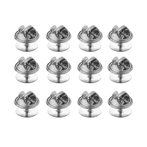 WEKAMOS 100 Stück Schmetterlingsverschluss Krawattennadel Nickel Basis Stabile Kupfer rückseite Einfach zu Befestigen Geeignet für Anstecknadeln Lapel Pins DIY Schmuckherstellung WEKAMOS 100 Stück Schmetterlingsverschluss Krawattennadel Nickel Basis Stabile Kupfer rückseite Einfach zu Befestigen Geeignet für Anstecknadeln Lapel Pins DIY Schmuckherstellung von WEKAMOS