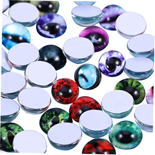 WEKAMOS 100 Stück Selbstklebende Glasaugen Multifunktionale Bastelaugen für DIY Projekte Halbrunde Tieraugen für Schmuck Puppen und Kreative Bastelarbeiten WEKAMOS 100 Stück Selbstklebende Glasaugen Multifunktionale Bastelaugen für DIY Projekte Halbrunde Tieraugen für Schmuck Puppen und Kreative Bastelarbeiten von WEKAMOS