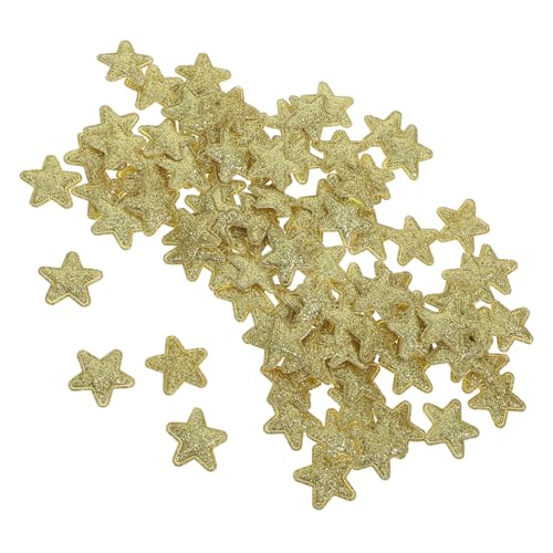 WEKAMOS 100 Stück Stern Applikationen zum Aufbügeln DIY Textil Flicken für Kleidung Taschen Hüte Goldene Stern Aufnäher für Individuelle Weihnachtsdekoration WEKAMOS 100 Stück Stern Applikationen zum Aufbügeln DIY Textil Flicken für Kleidung Taschen Hüte Goldene Stern Aufnäher für Individuelle Weihnachtsdekoration von WEKAMOS