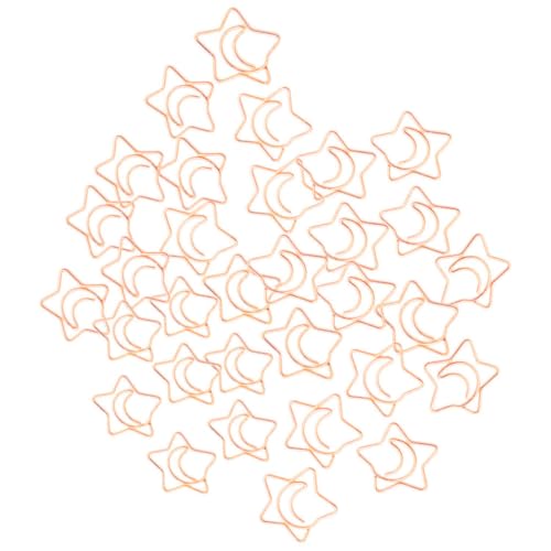 WEKAMOS 100 Stück Sternförmige Büroklammern Metall Kleine Papierklammern mit Starker Klemmkraft für Dokumente und Bastelarbeiten Roségold Dekorative Multifunktionsklammern Klein und WEKAMOS 100 Stück Sternförmige Büroklammern Metall Kleine Papierklammern mit Starker Klemmkraft für Dokumente und Bastelarbeiten Roségold Dekorative Multifunktionsklammern Klein und von WEKAMOS