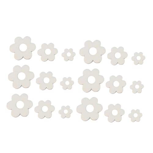 WEKAMOS 100 Stück Teiliges DIY Holzblumen Bunte Graffiti Malvorlagen Kreative Holzblumen Patches für Robustes Sicheres Material für Malen Basteln und Fantasievolles zu Hause WEKAMOS 100 Stück Teiliges DIY Holzblumen Bunte Graffiti Malvorlagen Kreative Holzblumen Patches für Robustes Sicheres Material für Malen Basteln und Fantasievolles zu Hause von WEKAMOS