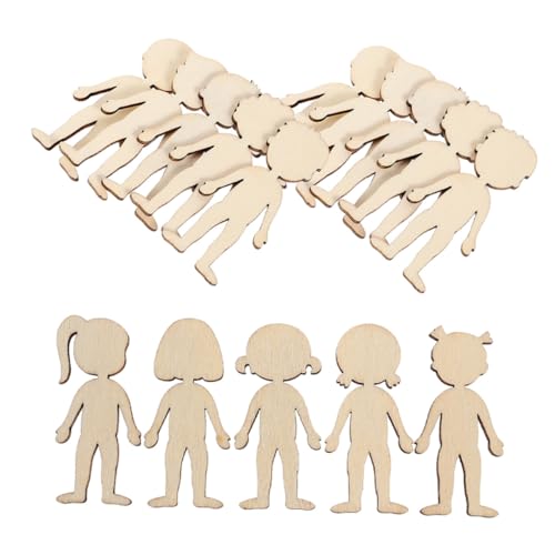 WEKAMOS 100 Stück Teiliges Holz mit Jungen und Mädchenformen Naturbelassene Bastelholzfiguren für Kindergarten und DIY Sichere Holzfiguren zum Bemalen und Kreativen Gestalten Fördert WEKAMOS 100 Stück Teiliges Holz mit Jungen und Mädchenformen Naturbelassene Bastelholzfiguren für Kindergarten und DIY Sichere Holzfiguren zum Bemalen und Kreativen Gestalten Fördert von WEKAMOS