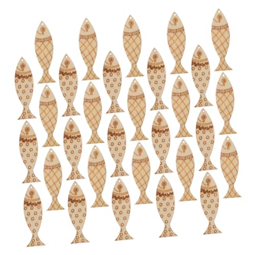 WEKAMOS 100 Stück Teiliges Holzfische zum Bemalen Mediterraner Stil DIY Wanddeko Basteln Kreative Streudeko Holzfischanhänger für Meeresthema und Wohnraumgestaltung WEKAMOS 100 Stück Teiliges Holzfische zum Bemalen Mediterraner Stil DIY Wanddeko Basteln Kreative Streudeko Holzfischanhänger für Meeresthema und Wohnraumgestaltung von WEKAMOS