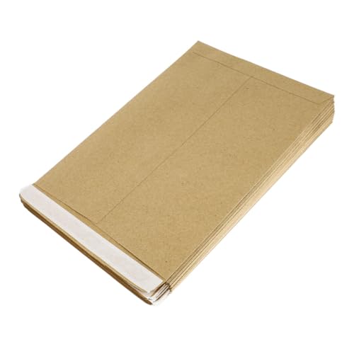 WEKAMOS 100 Stück Teiliges Vintage Kraftpapier Umschlag Multifunktionale Dokumententaschen mit Selbstklebendem Verschluss Tragbar für Büro Schule und Reisen Praktische Dateiorganizer WEKAMOS 100 Stück Teiliges Vintage Kraftpapier Umschlag Multifunktionale Dokumententaschen mit Selbstklebendem Verschluss Tragbar für Büro Schule und Reisen Praktische Dateiorganizer von WEKAMOS